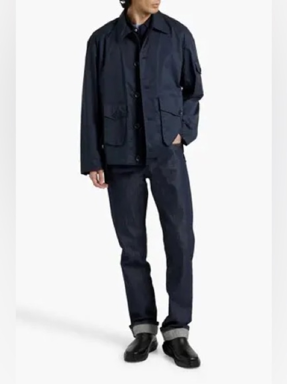 NWT Rag & Bone Men’s Cade Cotton-Poplin Jacket Size Large